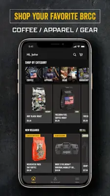 Black Rifle Coffee android App screenshot 3